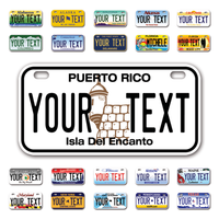 Personalize Bicycle License Plates from All 50 USA States - 6"x3" - Ideal for Bicycles, Tricycles, Wheelchairs, Toy Cars, Kids Cars and more