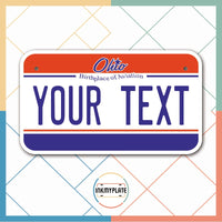 Inkmyplate - Personalized OHIO AVIATION License Plate for Cars, Trucks, Motorcycles, Bicycles and Vinyl Stickers - InkMyPlate