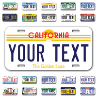 Personalize Car License Plates From All 50 USA States - 12"x6" - Ideal for Cars, Trucks and more