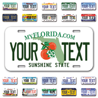 Personalize Car License Plates From All 50 USA States - 12"x6" - Ideal for Cars, Trucks and more