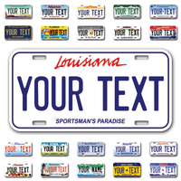 Personalize Car License Plates From All 50 USA States - 12"x6" - Ideal for Cars, Trucks and more