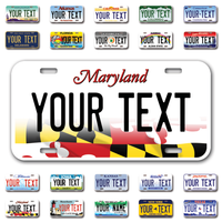 Personalize Car License Plates From All 50 USA States - 12"x6" - Ideal for Cars, Trucks and more