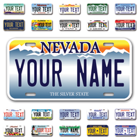 Personalize Car License Plates From All 50 USA States - 12"x6" - Ideal for Cars, Trucks and more