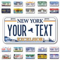 Personalize Car License Plates From All 50 USA States - 12"x6" - Ideal for Cars, Trucks and more