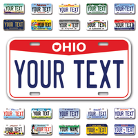 Personalize Car License Plates From All 50 USA States - 12"x6" - Ideal for Cars, Trucks and more