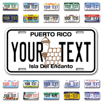 Personalize Car License Plates From All 50 USA States - 12"x6" - Ideal for Cars, Trucks and more