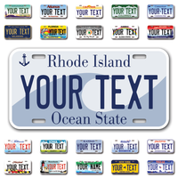 Personalize Car License Plates From All 50 USA States - 12"x6" - Ideal for Cars, Trucks and more