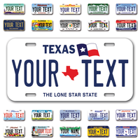 Personalize Car License Plates From All 50 USA States - 12"x6" - Ideal for Cars, Trucks and more